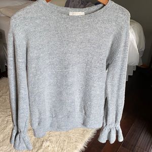 Anthropology fuzzy long sleeve